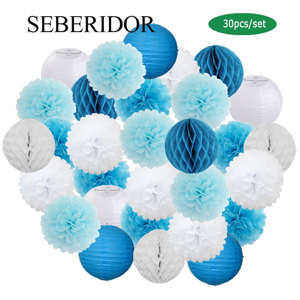Japanese Lantern Paper - 30 Cái/bộ Kỳ Nghỉ Lễ Hội