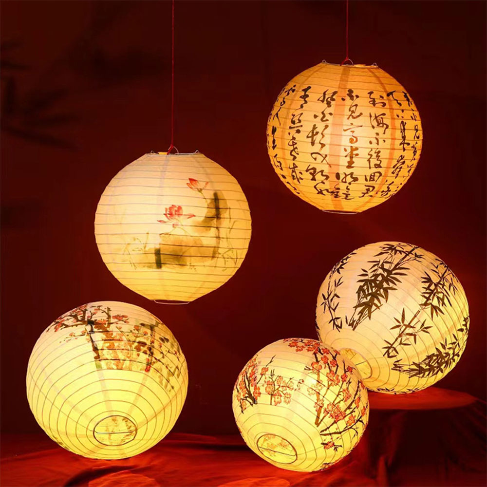 DIY Oriental Paper Lanterns Bu - đánh giá và giá Japanese Lantern Paper