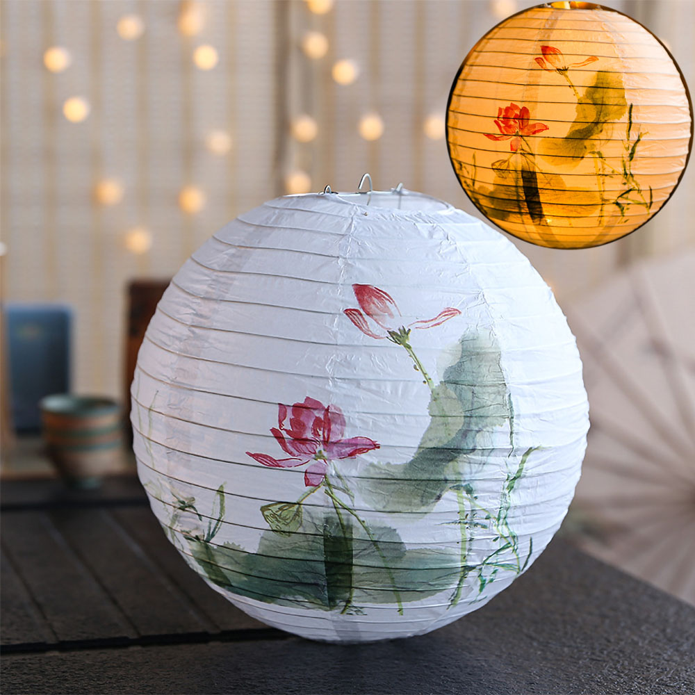 DIY Oriental Paper Lanterns Bu - đánh giá và giá Japanese Lantern Paper