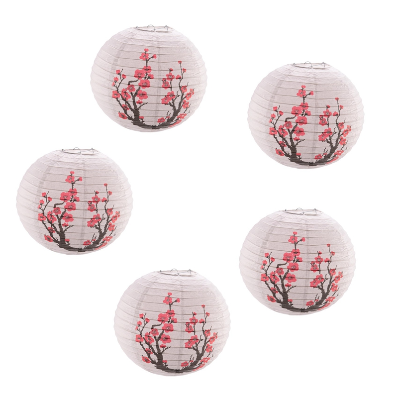 12-Inch Cherry Blossom Japanes - đánh giá và giá Japanese Lantern Paper