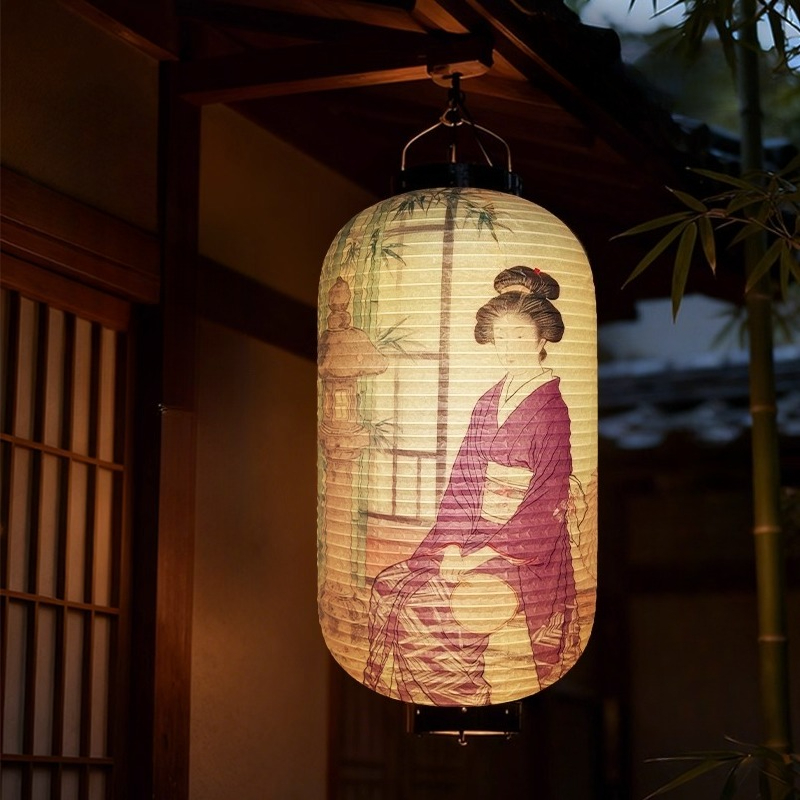 1PC Japanese Court Lady Patter - đánh giá và giá Japanese Lantern Paper