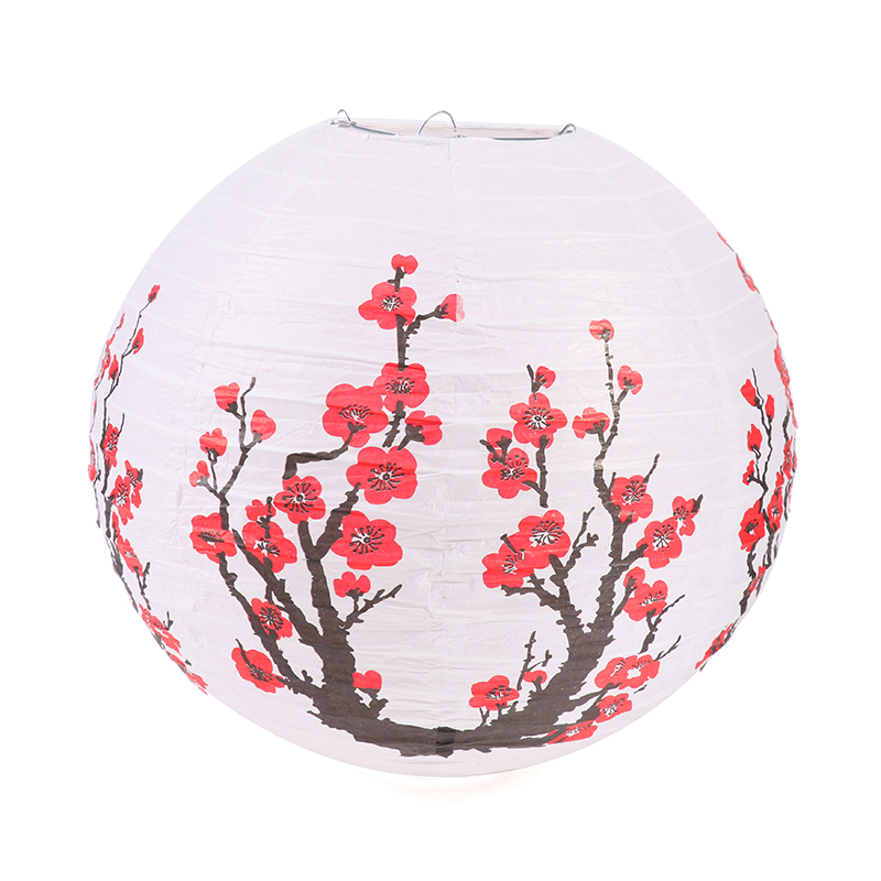 1PC Plum Blossom Paper Lantern - đánh giá và giá Japanese Lantern Paper
