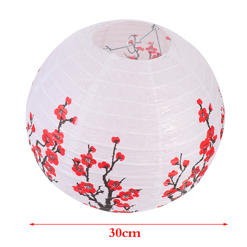 1PC Plum Blossom Paper Lantern - đánh giá và giá Japanese Lantern Paper