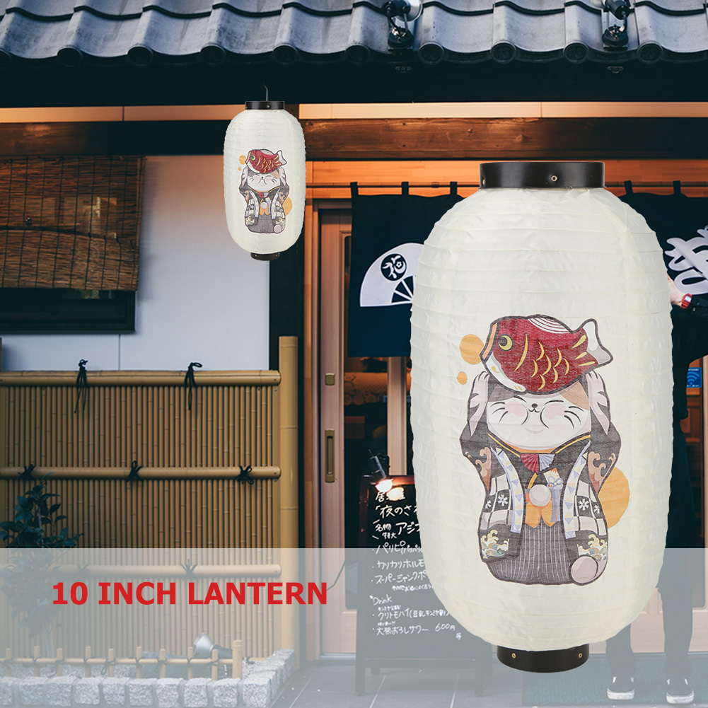 Lucky Cat Japanese Style Lante - đánh giá và giá Japanese Lantern Paper