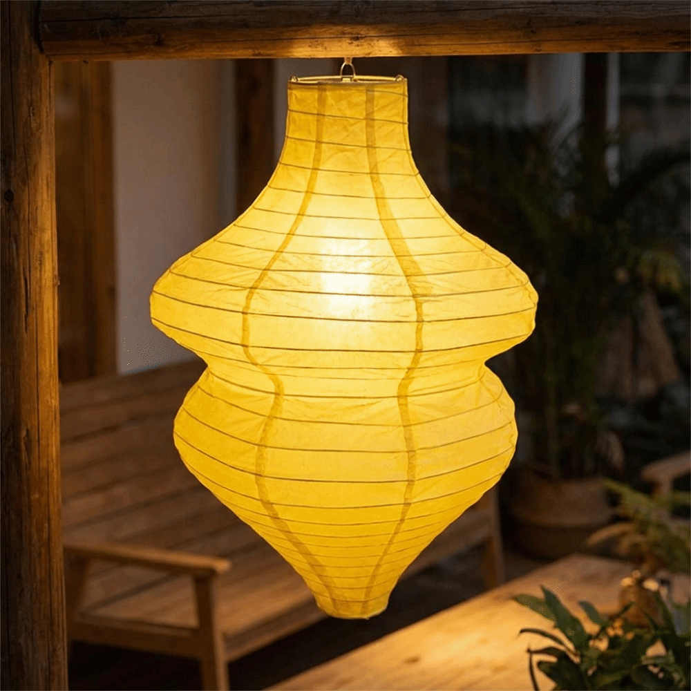 Creative Vintage Flower Bottle - đánh giá và giá Japanese Lantern Paper